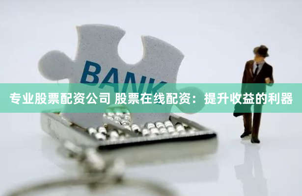 专业股票配资公司 股票在线配资：提升收益的利器