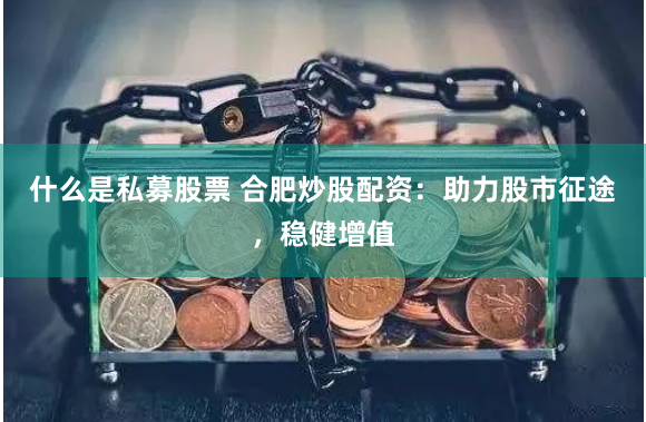 什么是私募股票 合肥炒股配资：助力股市征途，稳健增值